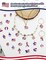 29PCS Independence Day Charms, Patriotic 4th of July Red White Blue American Flag Charms for Bracelets Necklaces Jewelry Making, 29 Styles